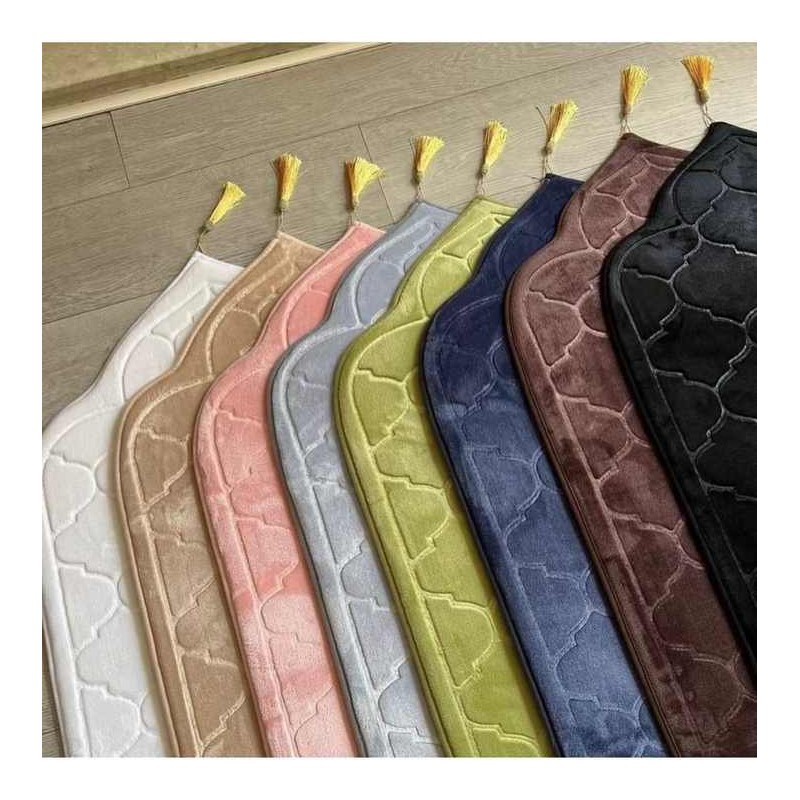 Tapis de Prière Mihrab Luxe Couleurs différents سجادة صلاة