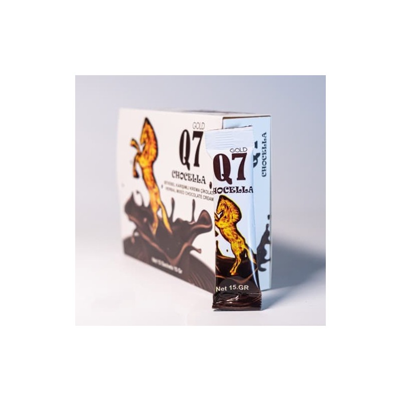 Gold Q7 Chocolate à Epimedium Supplement 12 sachets x 15g