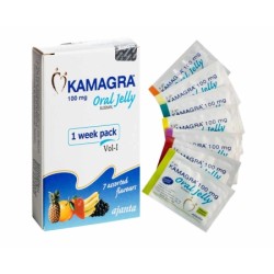 Kamagra Oral Jelly 7 Sachets Goûts Différents