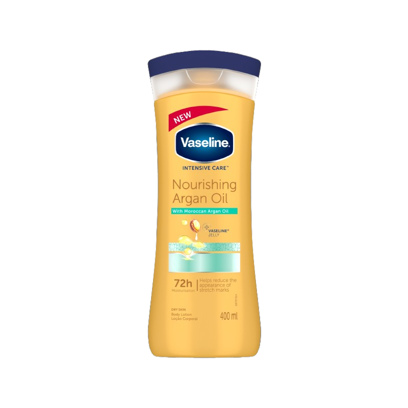 Lotion Vaseline Super Hydratante Corps 400ml à l'huile d'argan