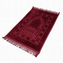 Tapis de Prière Rectangulaire Luxe Couleurs différents سجادة صلاة