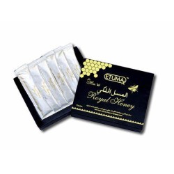 Royal Honey Miel au Gelée Royale et Pollen 12 Sachets de 20gr